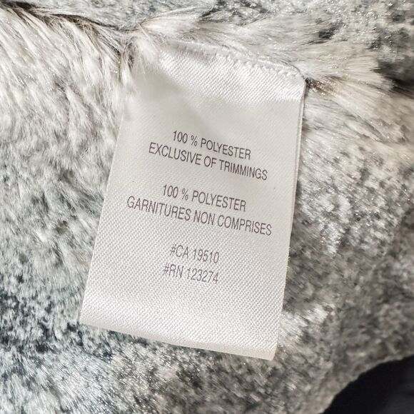 Lolē Faux suede faux fur taupe coat ultra soft and warm Medium - Picture 12 of 12